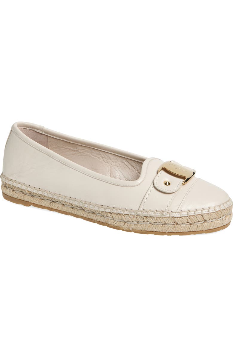 FERRAGAMO Buckle Espadrille Flat, Main, color,
