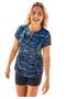  Blue Beach Toile