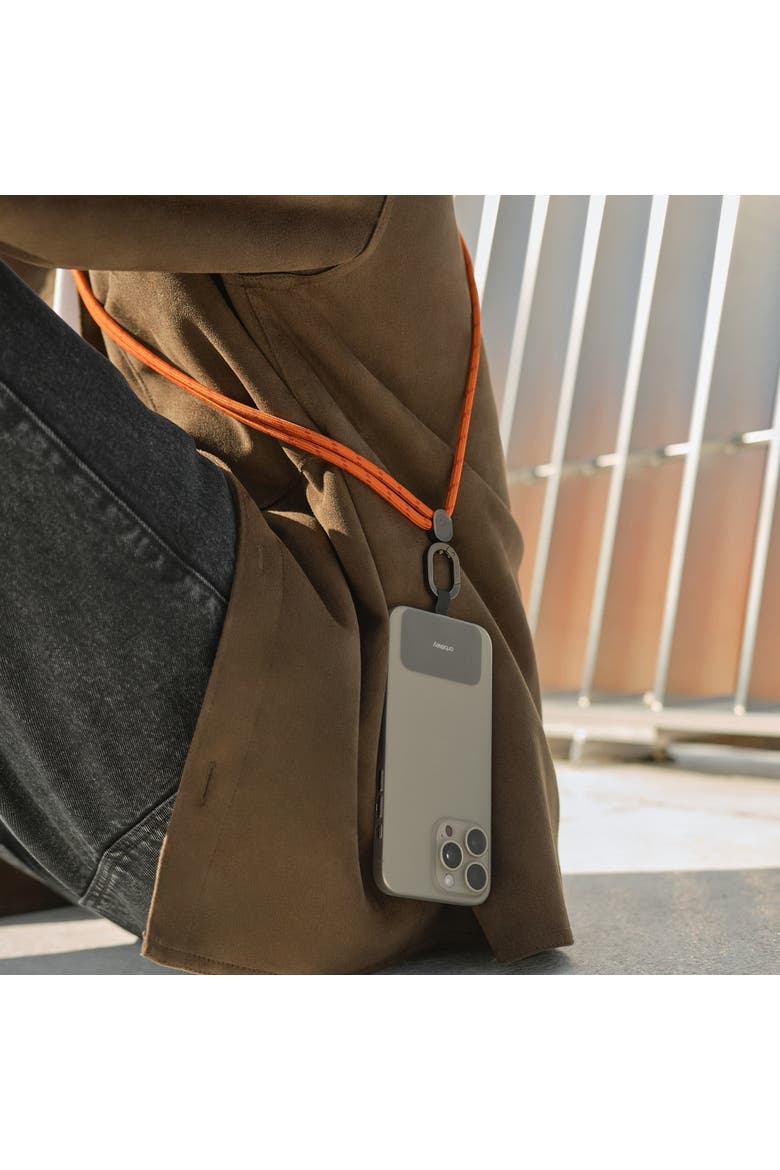 Crossbody Phone Strap, Alternate, color, Terracotta