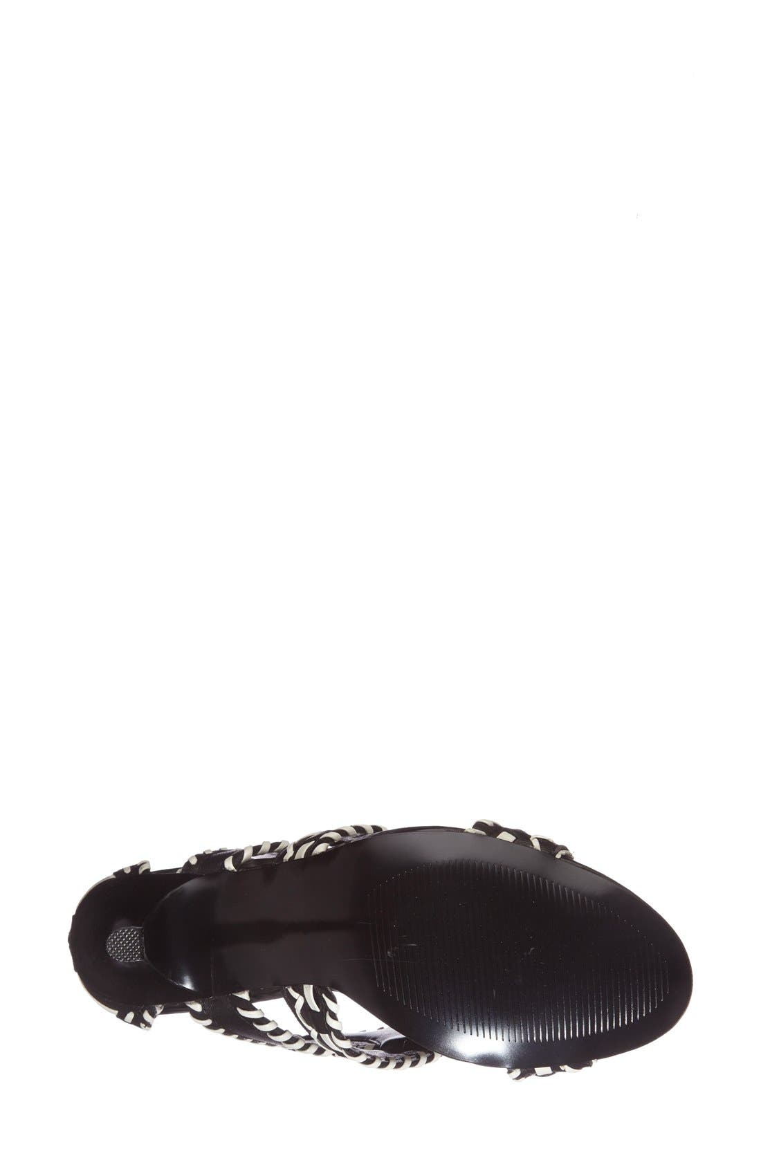 N.Y.L.A. 'Wlwen' Cutout Sandal, Alternate, color, 