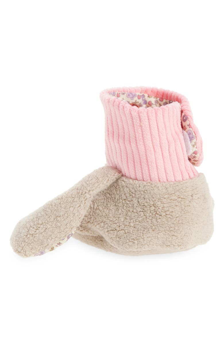 APPLE PARK Organic Cotton Booties, Alternate, color, Grey