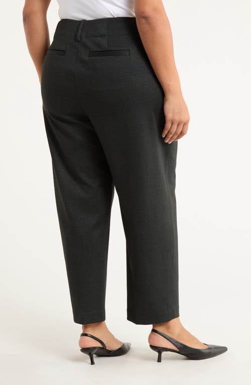 Liverpool Tailored Tab Waist Pants In Black