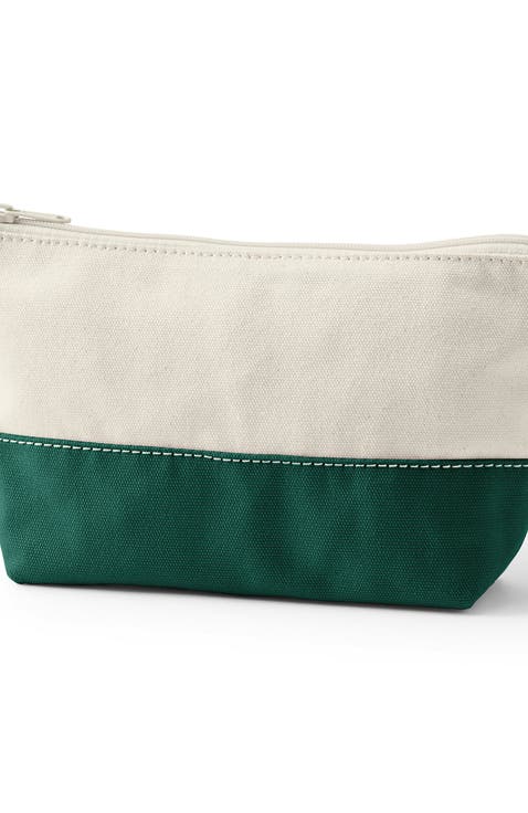 Zipper Canvas Pouch