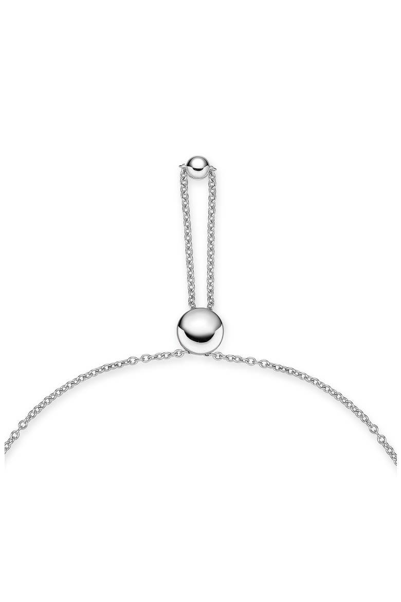 Essentials Diamond Half Line Bolo Bracelet, Alternate, color, WHITE GOLD