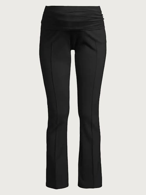 Nom Maternity London Pant 4 Way Stretch In Black