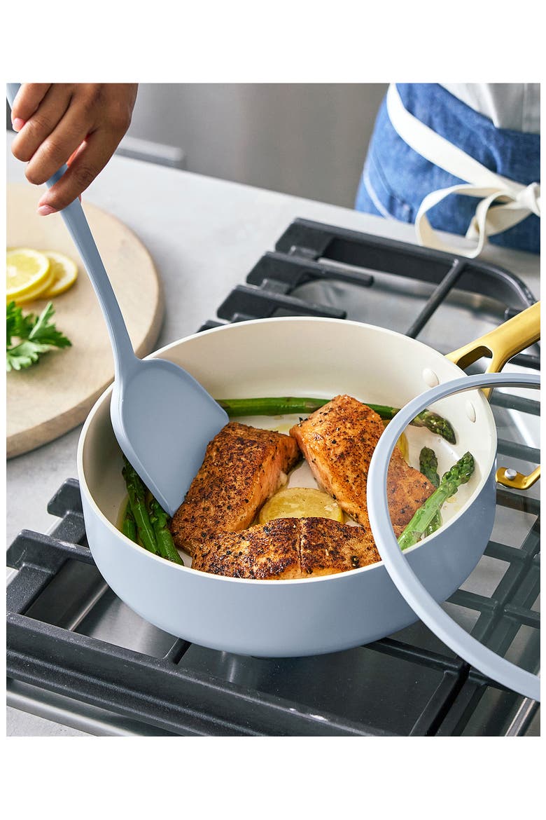 Reserve Pro 10-Piece Ceramic Nonstick Cookware Set, Alternate, color, SELVEDGE BLUE