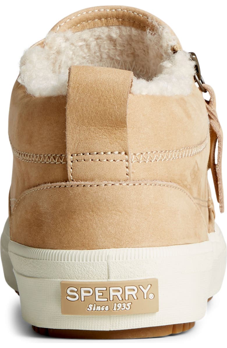 Sperry Cozy Crest Lug Side Zip Faux Shearling Lined Sneaker Boot, Alternate, color,