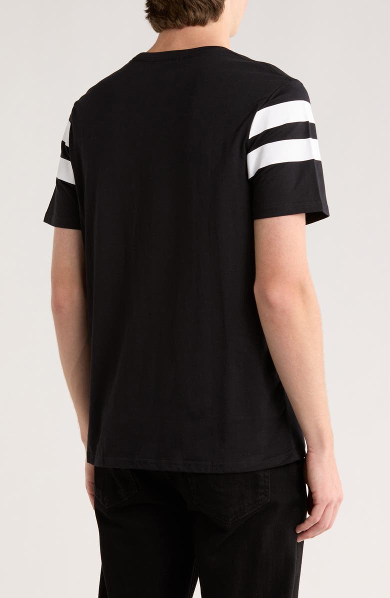 Junk Food Cardinals Gridiron T-Shirt, Alternate, color, True Black