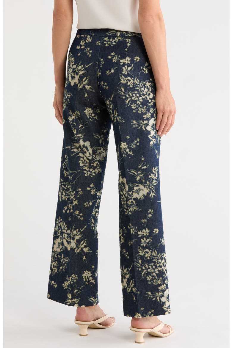 The Gabby Denim Burnout Pants, Alternate, color, DARK DENIM