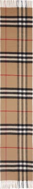 Burberry Giant Icon Check Cashmere Scarf