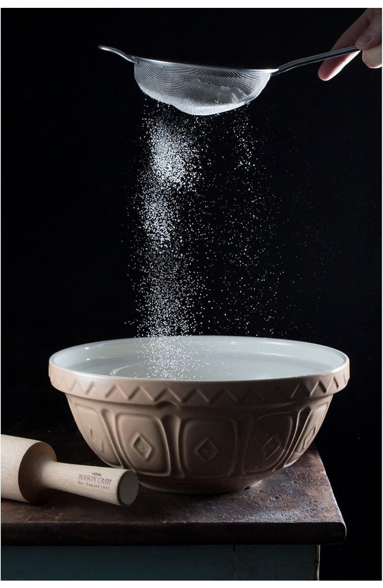 MASON CASH Cane Collection Size 6 Mixing Bowl, 6.35 Quart, Alternate, color, Beige