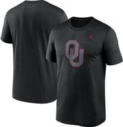 Jordan Brand Men's Jordan Brand Black Oklahoma Sooners Color Pop Logo Legend T-Shirt