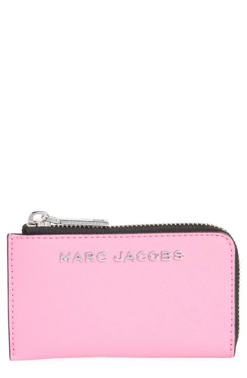 Trademarc Logo Leather Card Case