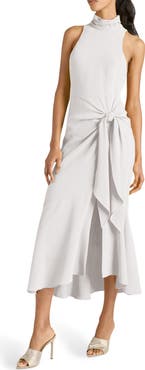 Cinq à Sept Rori Sleeveless High-Low Crepe Dress