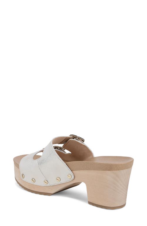 Dr. Scholl's Original Vibe Platform Slide Sandal In Silver