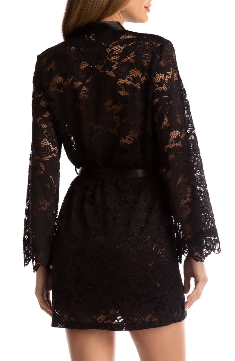 In Bloom by Jonquil Roman Lace Robe, Alternate, color, 