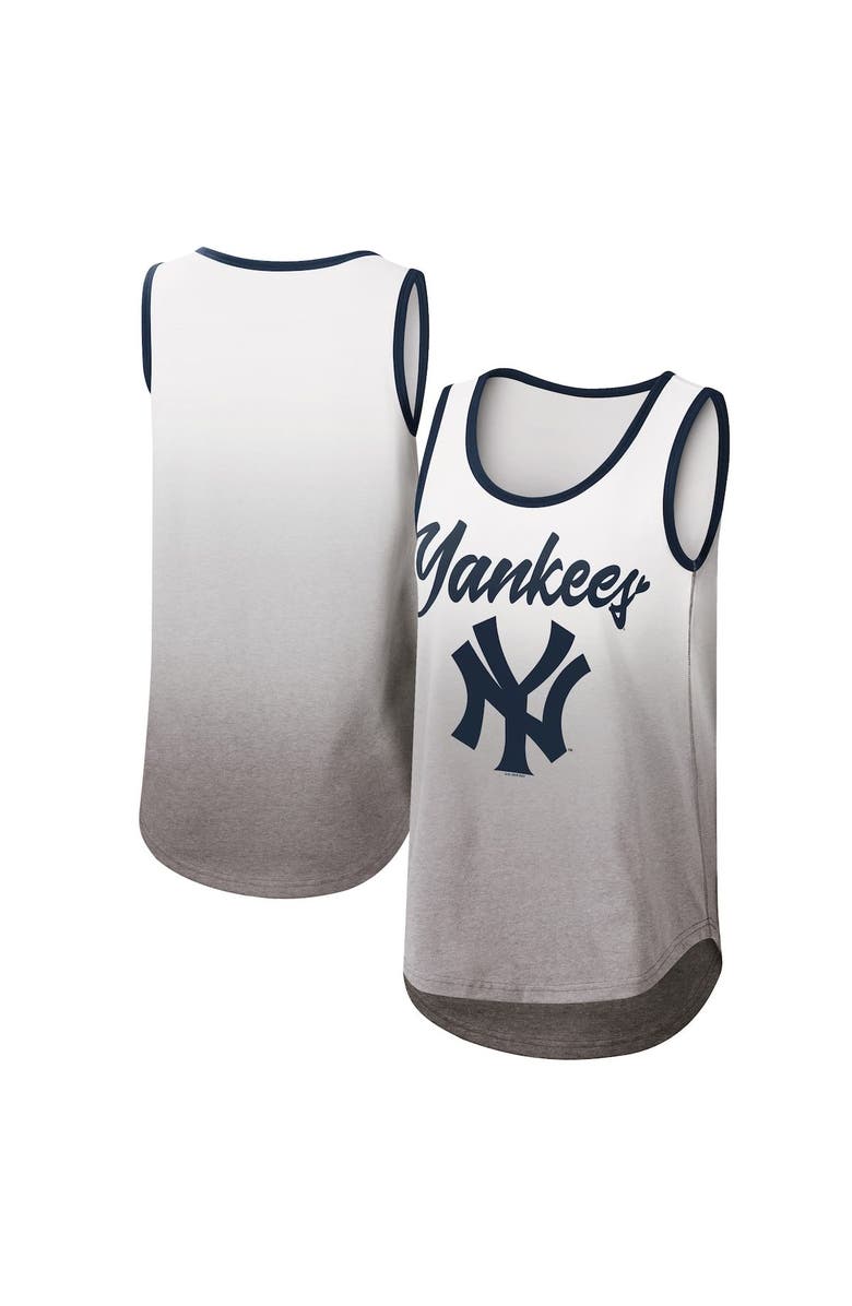 G-III 4HER BY CARL BANKS Women's G-III 4Her by Carl Banks White New York Yankees Logo Opening Day Tank Top, Alternate, color, White
