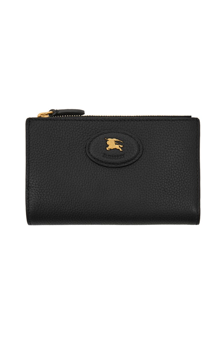Burberry Medium Bloomsbury Wallet, Main, color, Black/Calico Beige