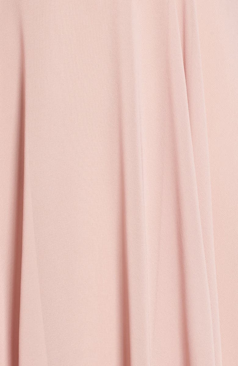 Jenny Yoo Kelli Cold Shoulder Chiffon Dress, Alternate, color, 