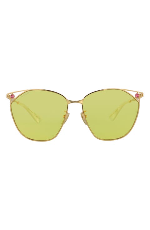 62mm Novelty Round Sunglasses