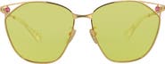 Gucci 62mm Novelty Round Sunglasses