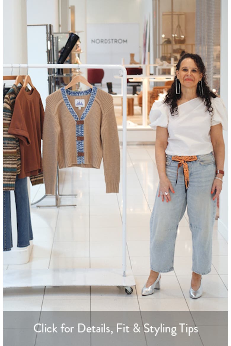 Denim Trim Cardigan video
