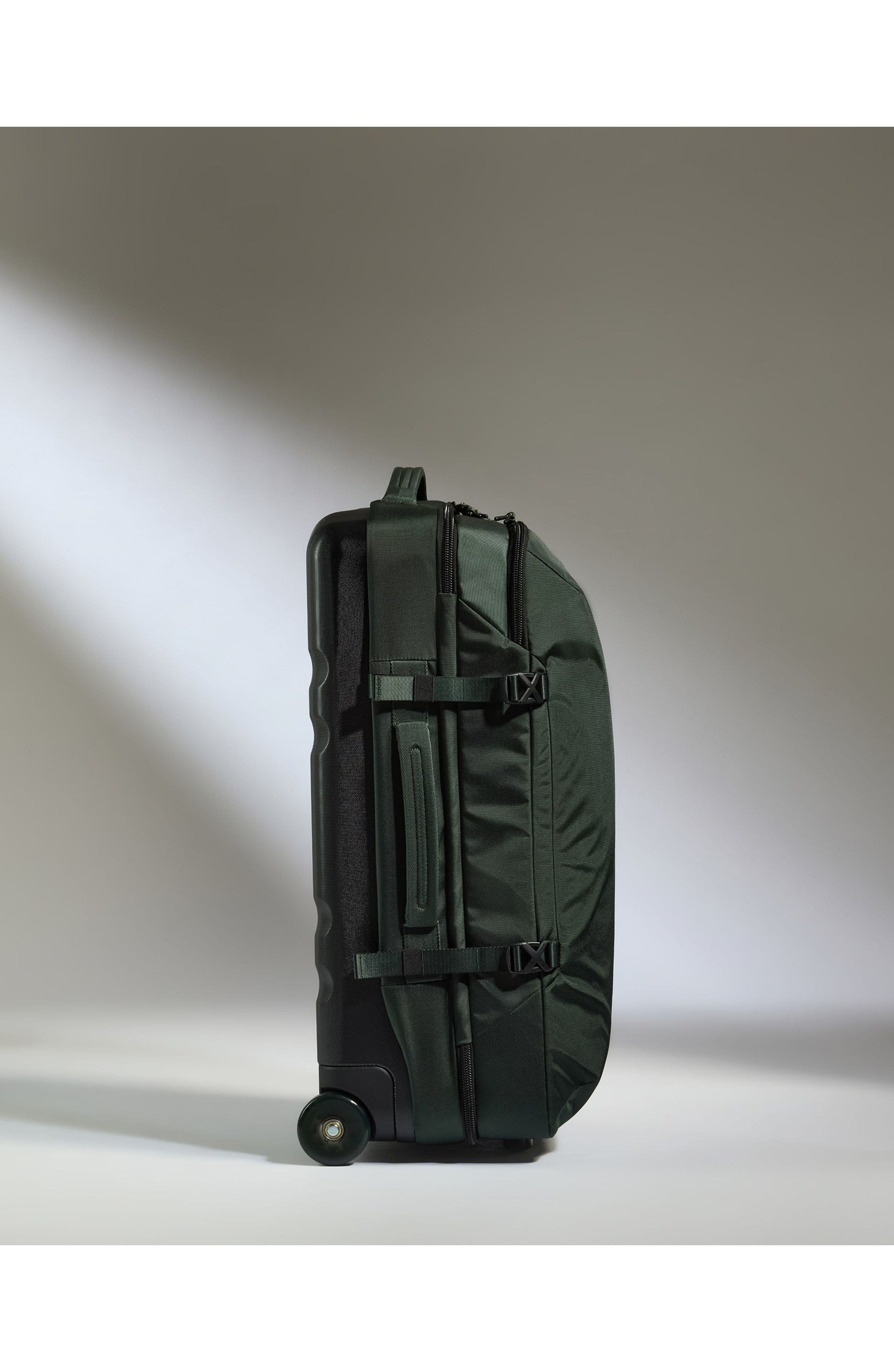Discovery Wheeled Duffel, Alternate, color, Dark Forest Green