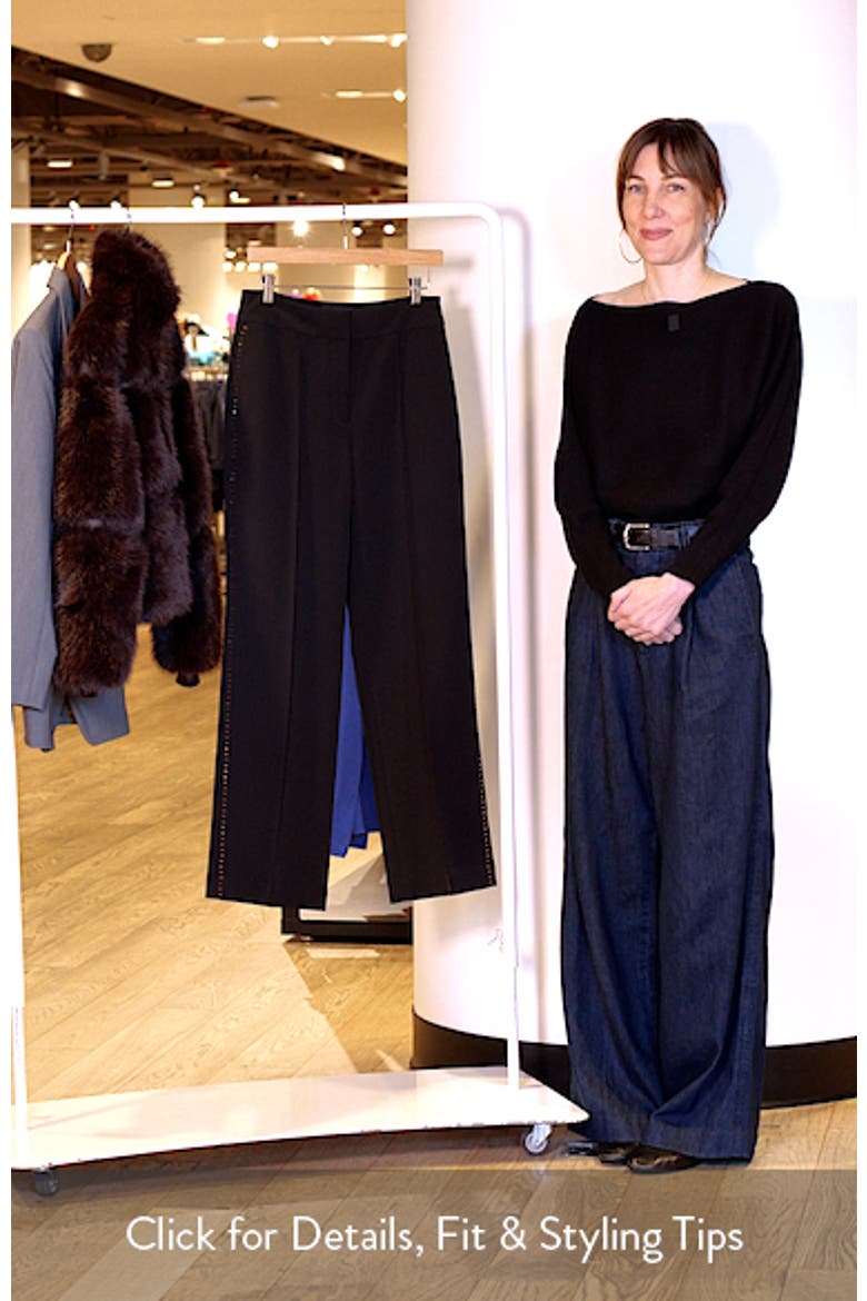 Margaret Pintuck Suit Pants video
