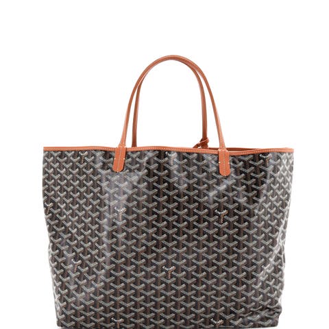 Saint Louis Reversible Tote Coated Canvas and Printed Canvas GM