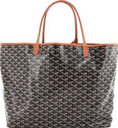 Pre-Owned Goyard Saint Louis Reversible Tote Coated Canvas and Printed Canvas GM