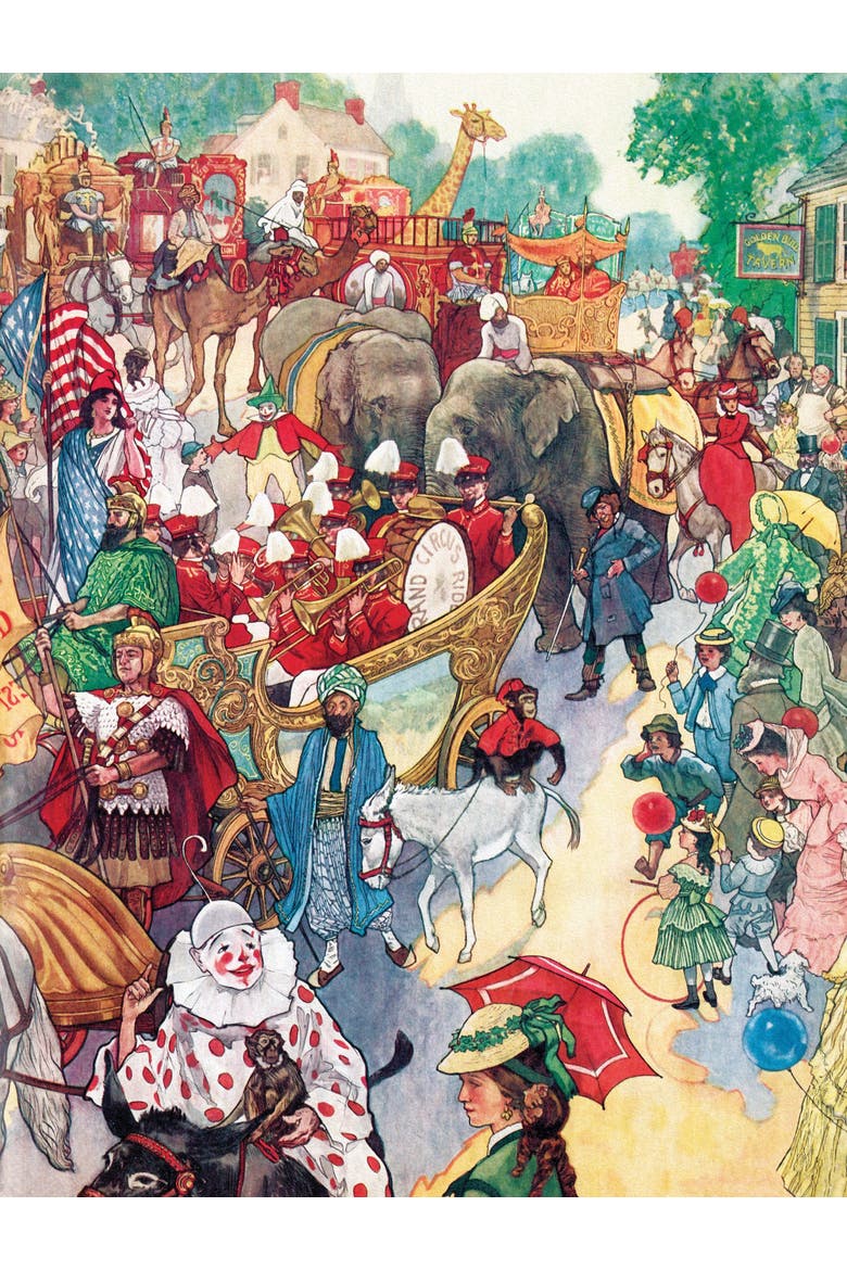 Circus Parade 1000 Piece Puzzle, Alternate, color, No Color