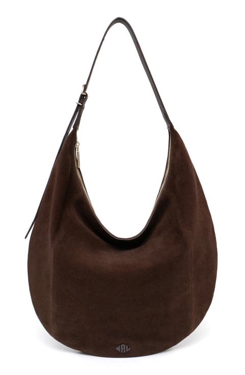 Wyatt Oversized Leather Hobo Bag