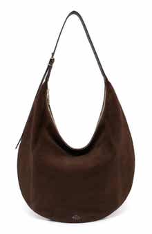 New Amsterdam Leatherworks Wyatt Oversized Leather Hobo Bag