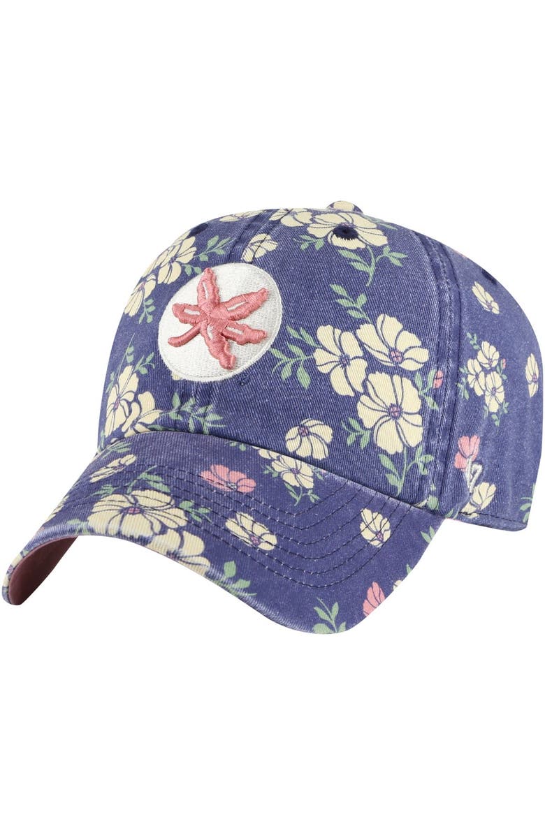 '47 Women's '47 Navy Ohio State Buckeyes Primrose Clean Up Adjustable Hat, Main, color, Navy
