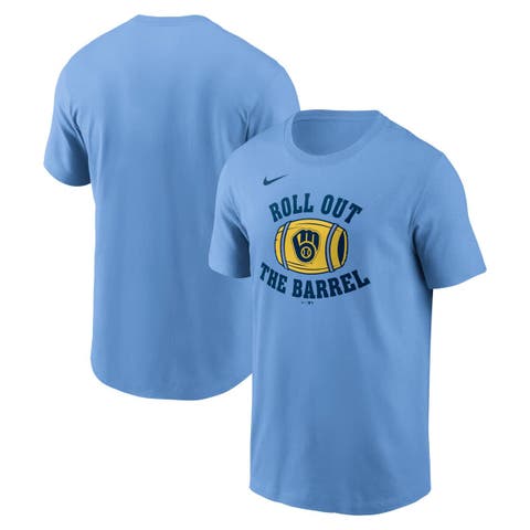 Men's Nike Light Blue Milwaukee Brewers Local Hometown T-Shirt