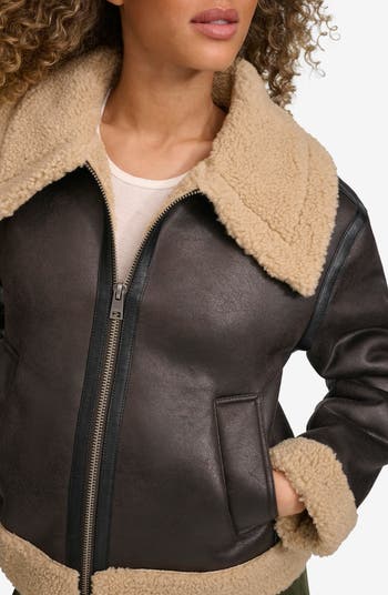 Faux Shearling Lined Bomber Jacket Lサイズ Supreme Faux Shearling Lined Bomber Jacket (FW24) - $248
