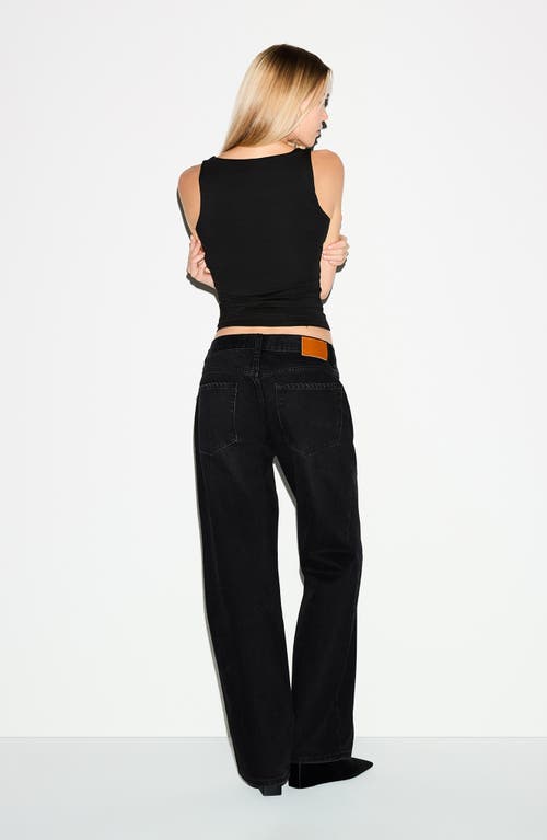 Skims Smooth Layers Square Neck Tank In Black