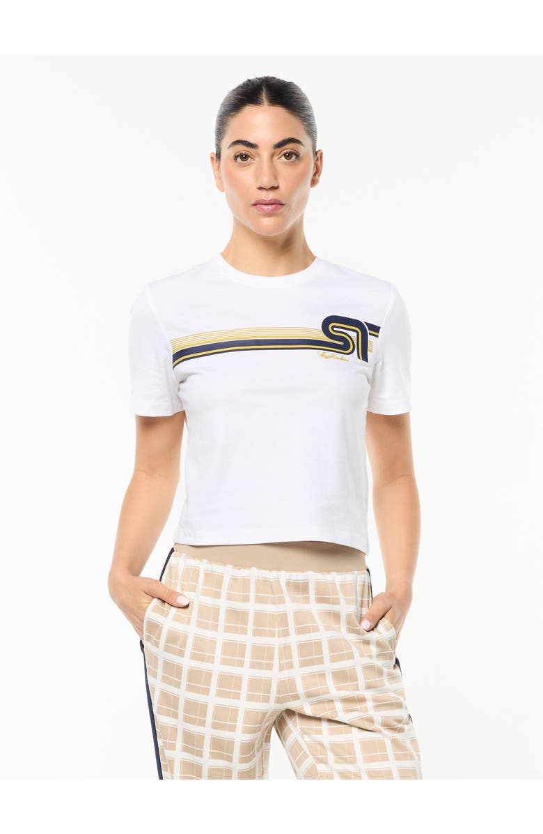 Sergio Tacchini Women's Corsa T-shirt, Main, color, Brilliant White