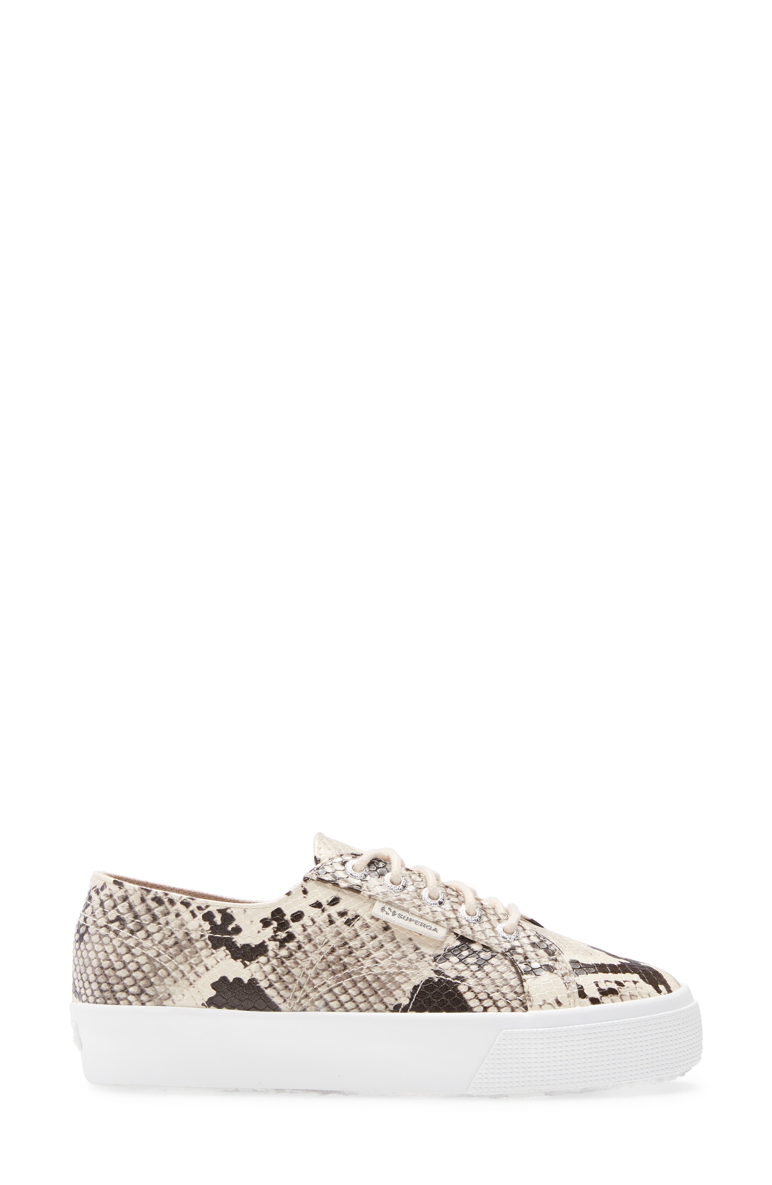 Superga 2730 Snake Embossed Platform Sneaker, Alternate, color, 