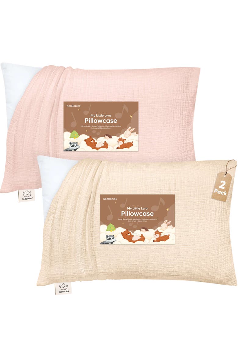 2-Pack My Little Lyra Pillowcases, Main, color, Cameo