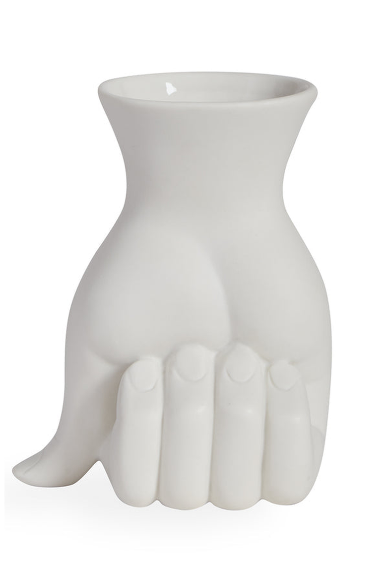Marcel Vase, Main, color, White