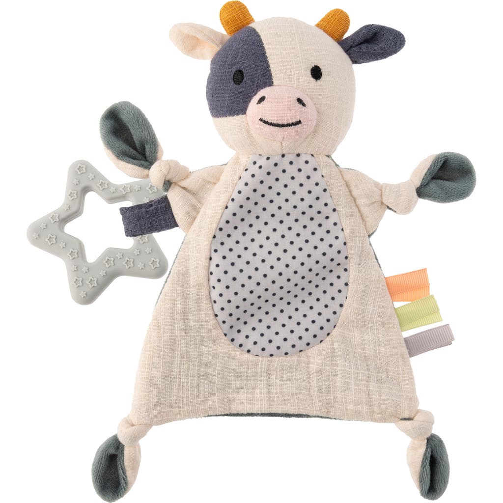 Stephen Joseph Baby Animal Crinkle Toy In Gray