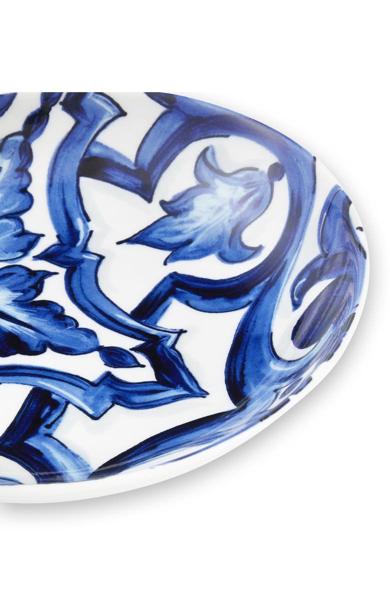 Dolce&Gabbana Blu Mediterraneo Stella Porcelain Set of 2 Soup Bowls, Alternate, color, Light Blue