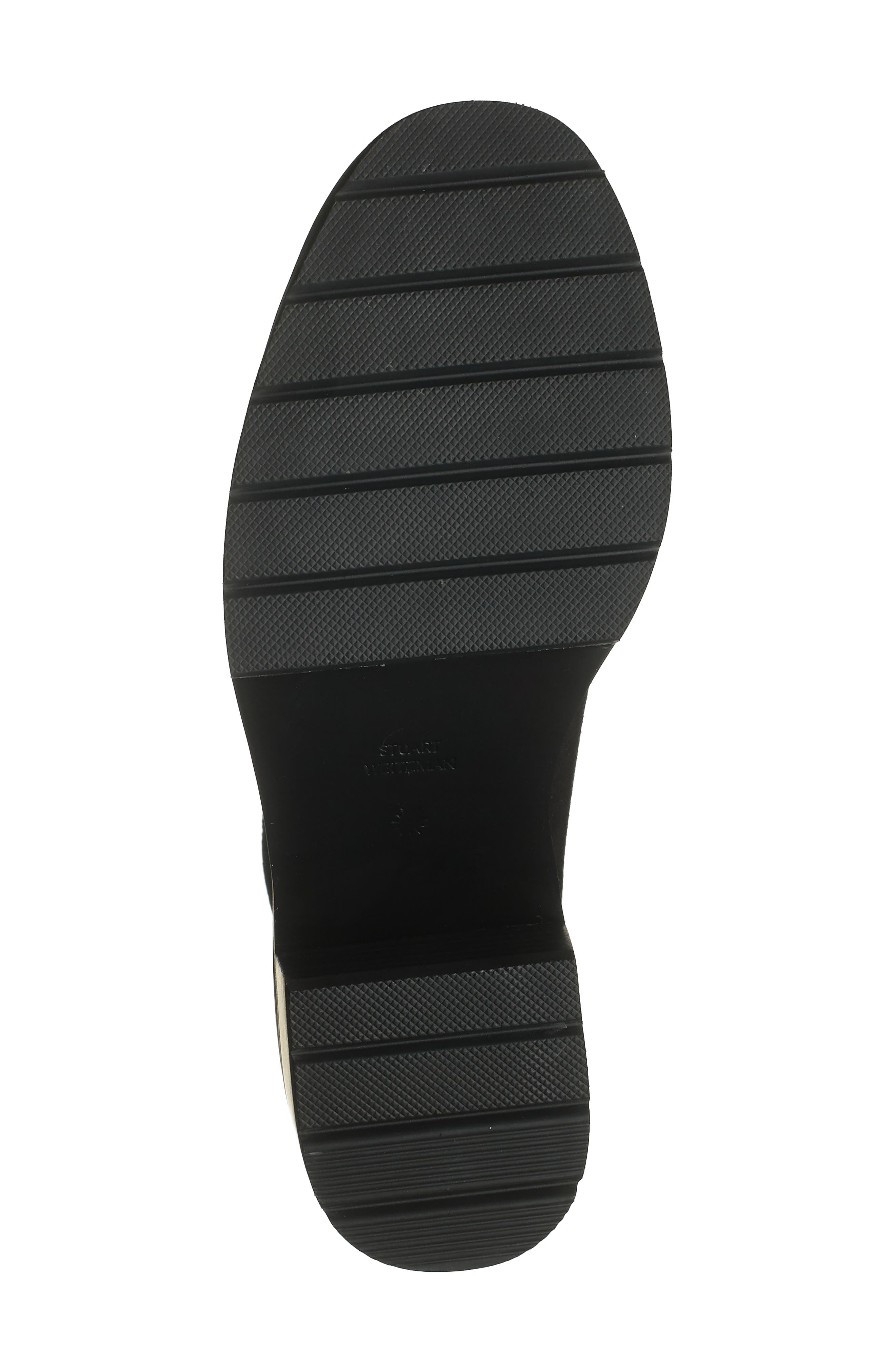 Stuart Weitzman Boulevard Moto Bootie, Alternate, color, Black