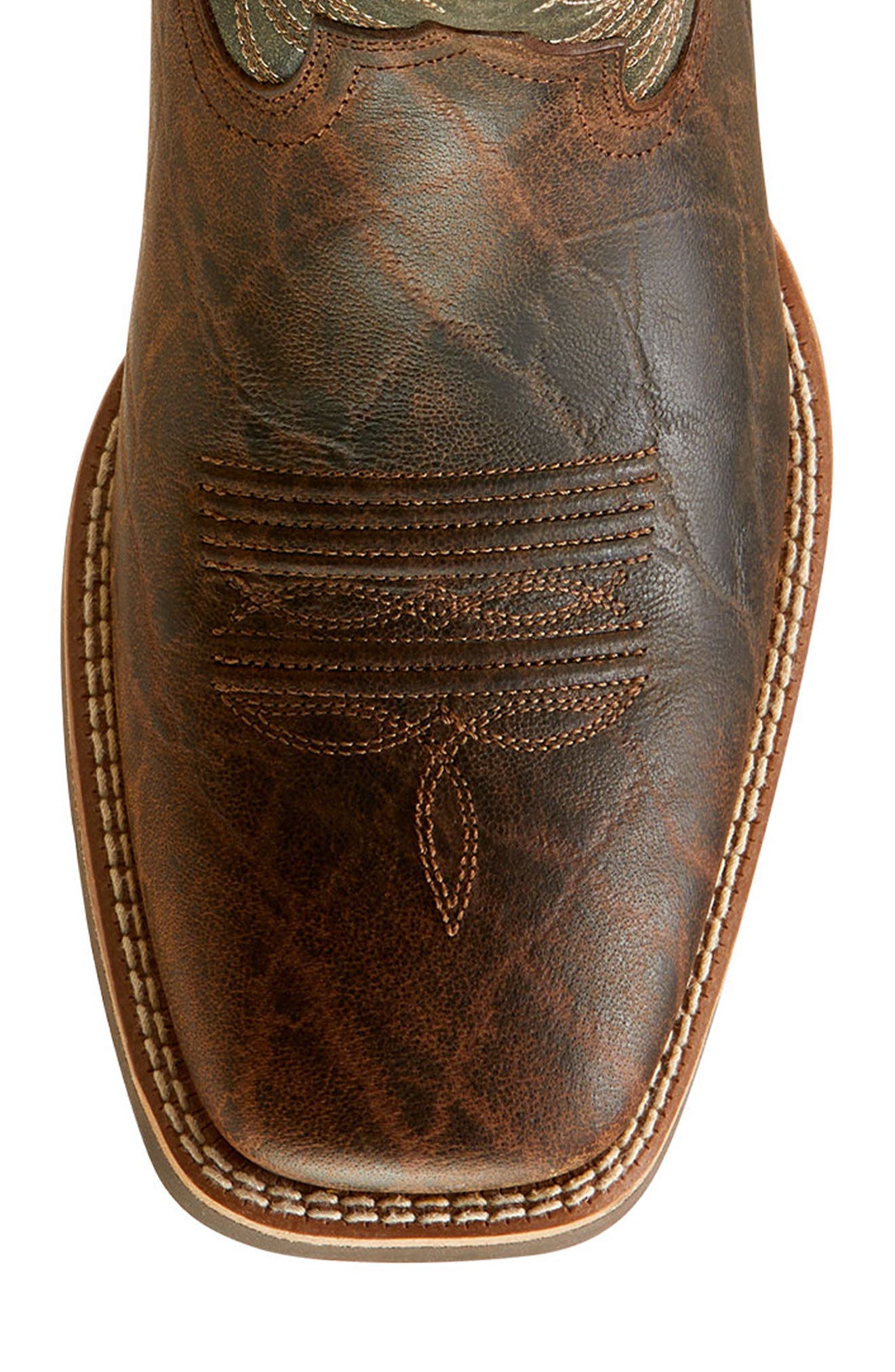 Sport Big Country Wide Square Toe Cowboy Boot, Alternate, color, MAHOGANY ELEPHANT/FOREST