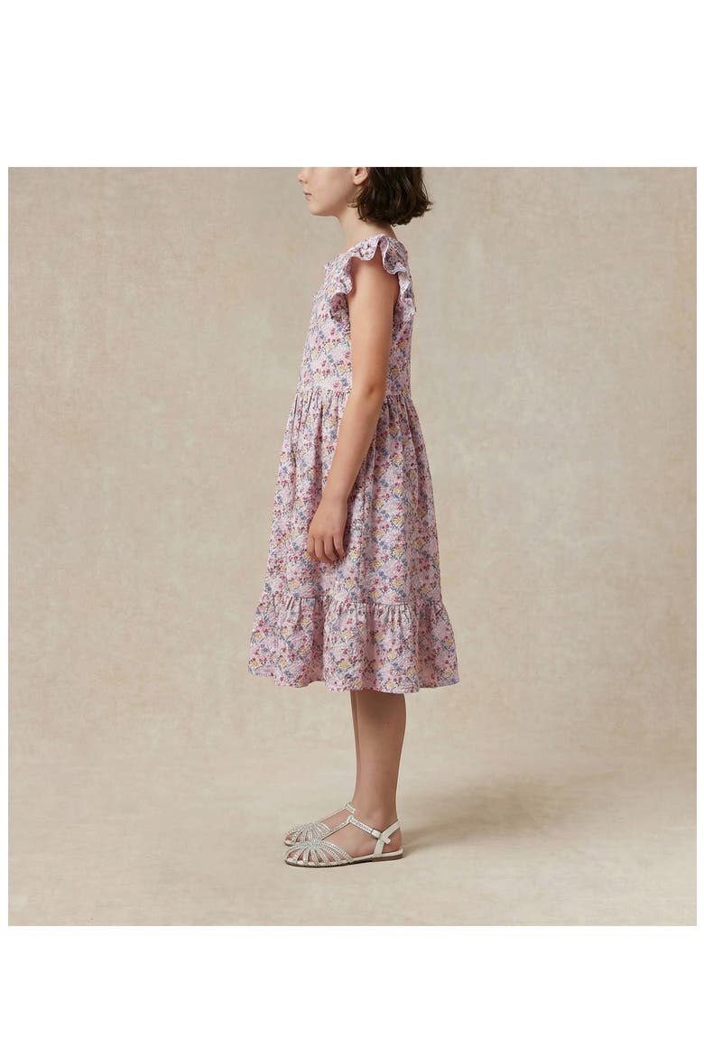 Kids' Floral Dress, Alternate, color, PINK