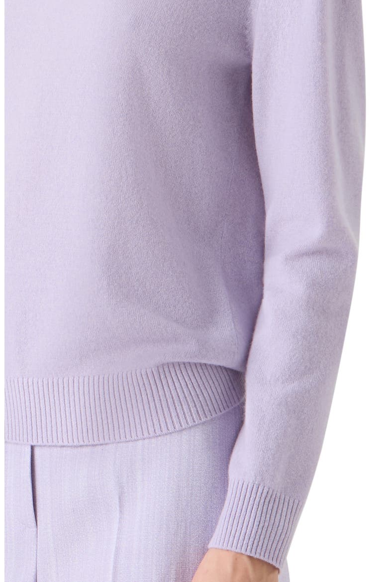 Cashmere Polo Sweater, Alternate, color, MALVA