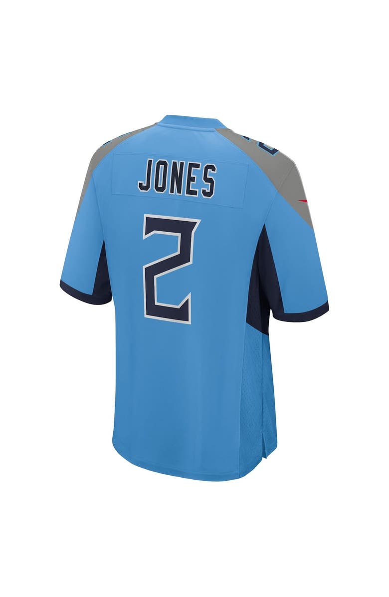 Nike Men's Nike Julio Jones Light Blue Tennessee Titans Game Jersey, Alternate, color,