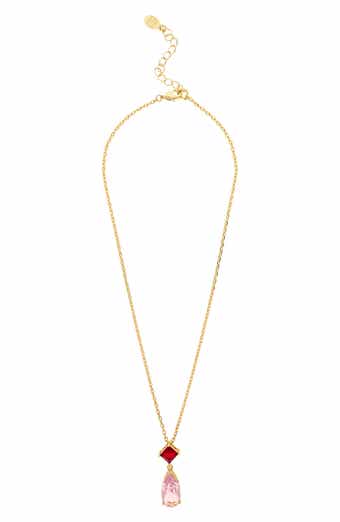 Cubic Zirconia Pendant Necklace
