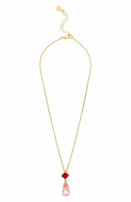 Cubic Zirconia Pendant Necklace